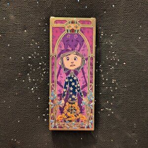 Coraline Other Mother purple Reverie pin